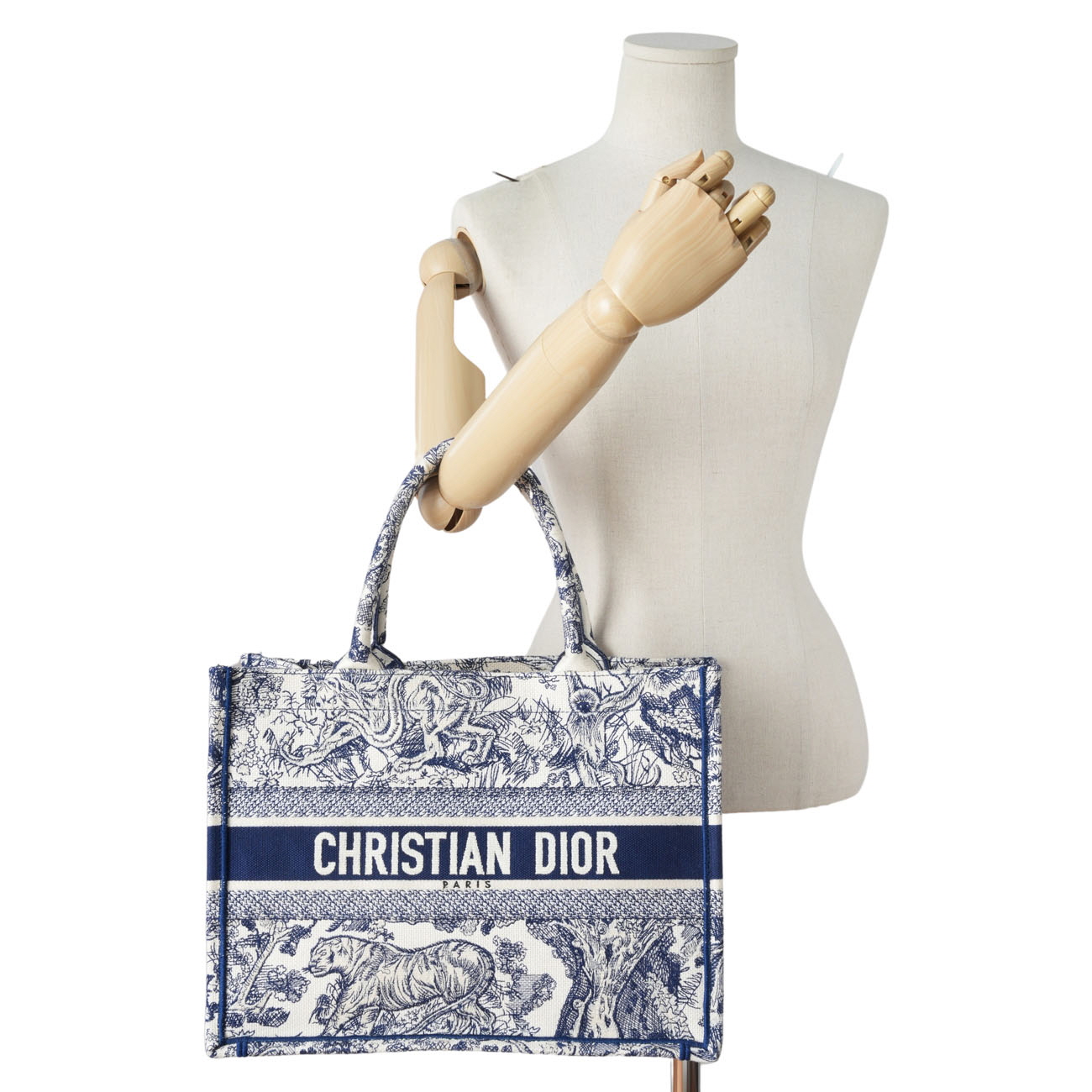 CHRISTIAN DIOR(USED)크리스찬디올 북토트 미듐